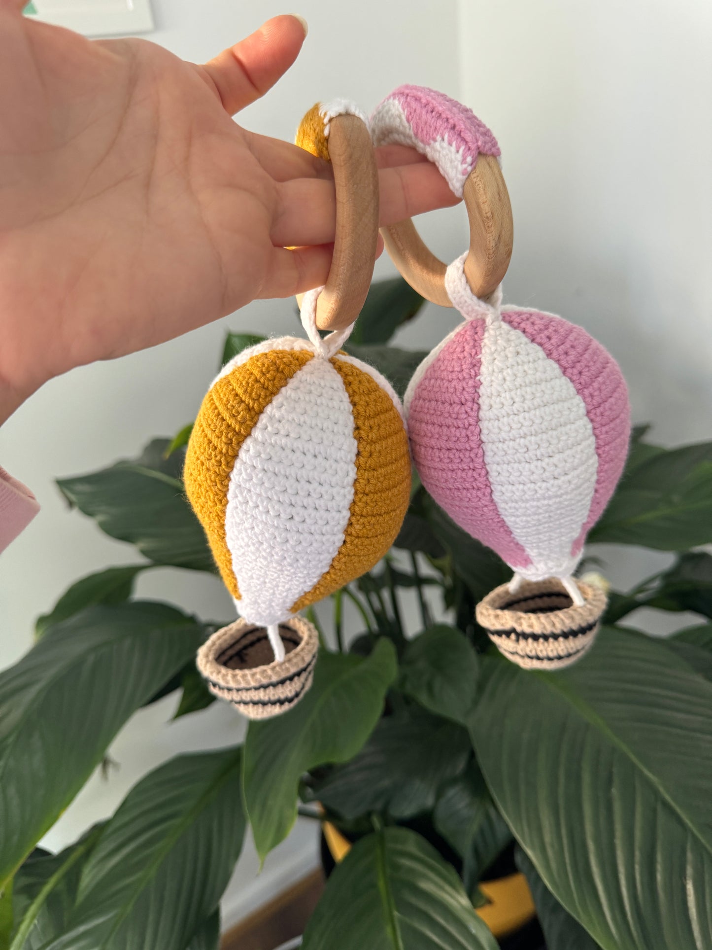 Teething Ring Rattle | Hot Balloon