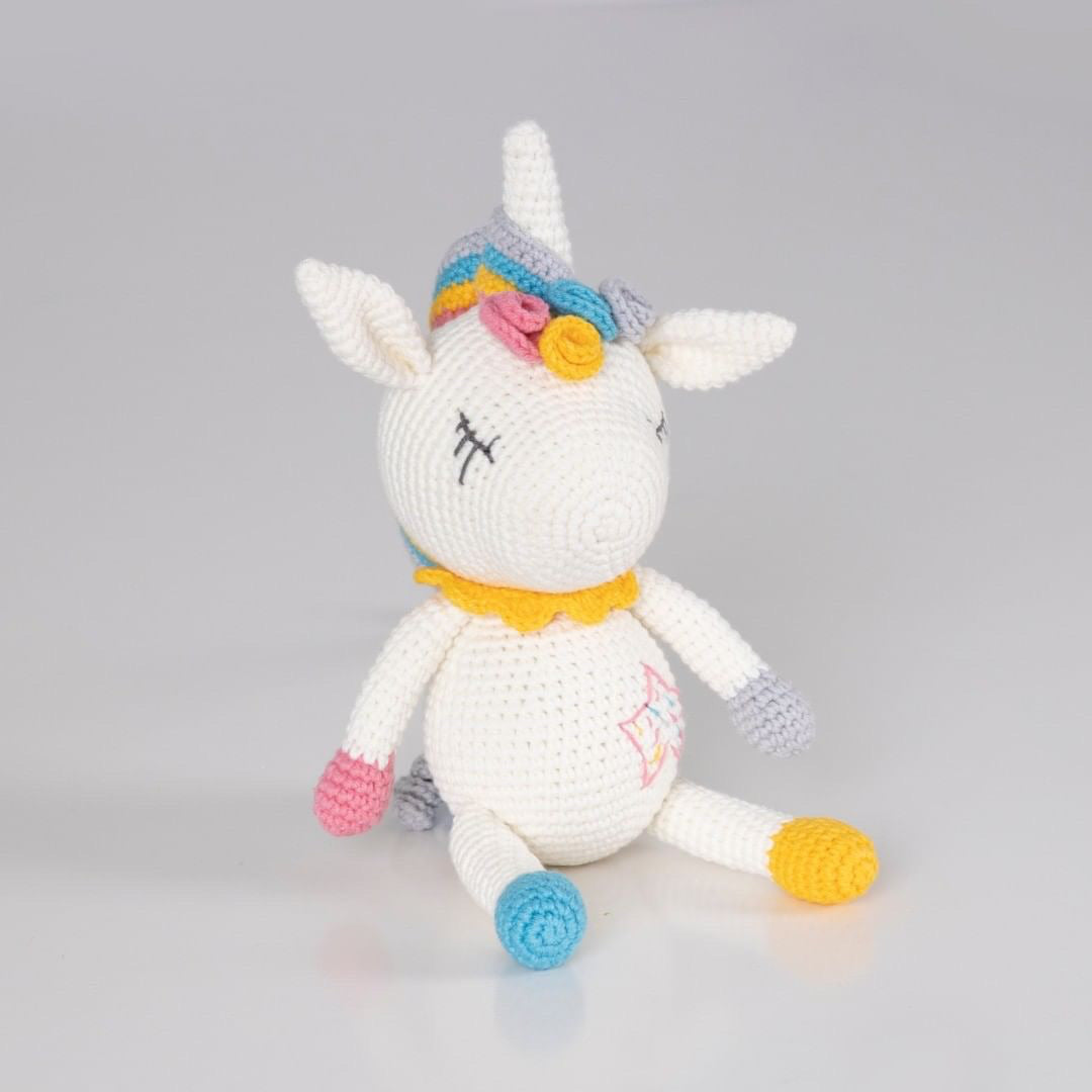 Baby Girl White Unicorn Gift Set