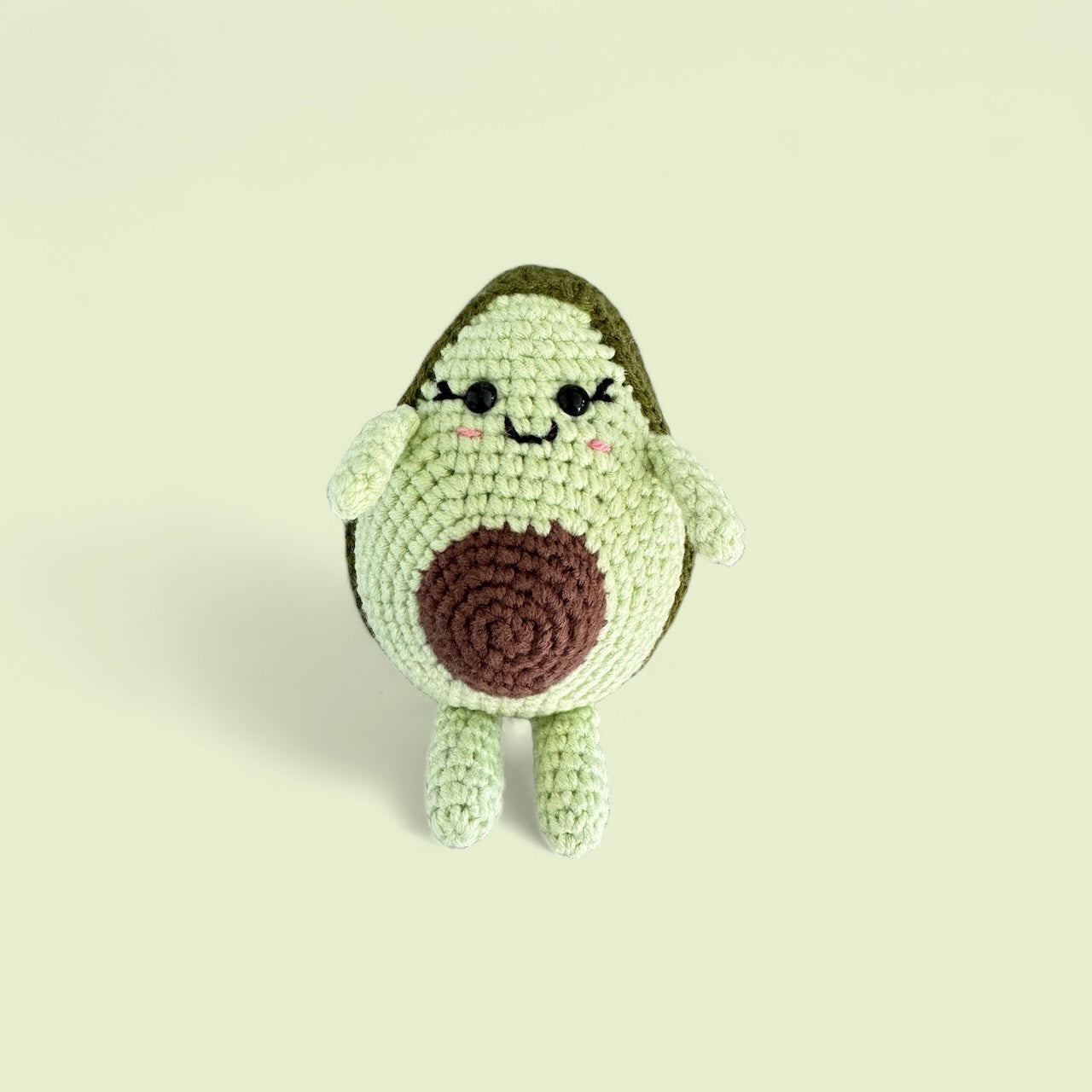 Mini me Avocado Rattle
