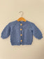 Knitted Boy Cardigan | Blue