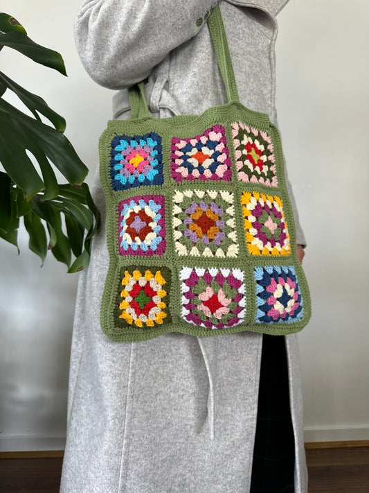 Meadow Mosaic Granny Bag