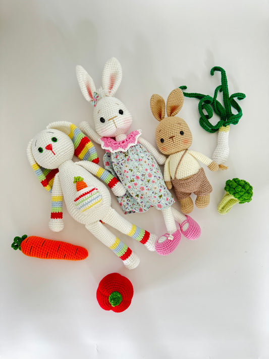 Daisy Cotton Bunny Doll