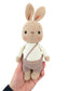 Bunny in Overalls