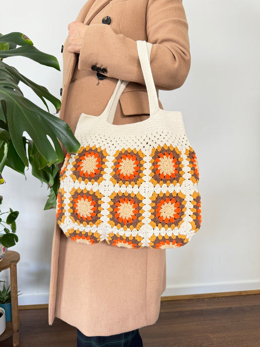 Autumn Glow Granny Tote