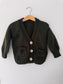 Knitted Boy Cardigan | Dark Green