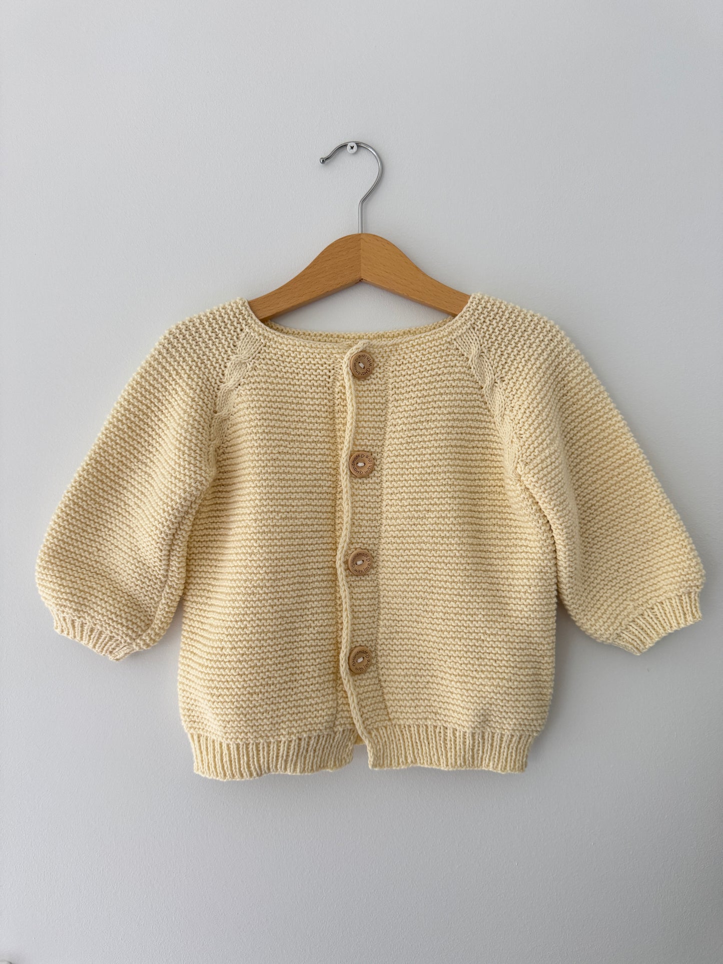 Knitted Cardigan | Cream