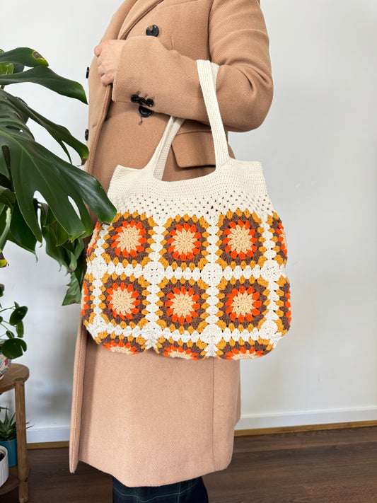 Autumn Glow Granny Tote