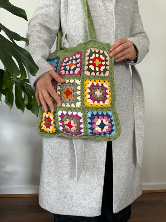 Meadow Mosaic Granny Bag