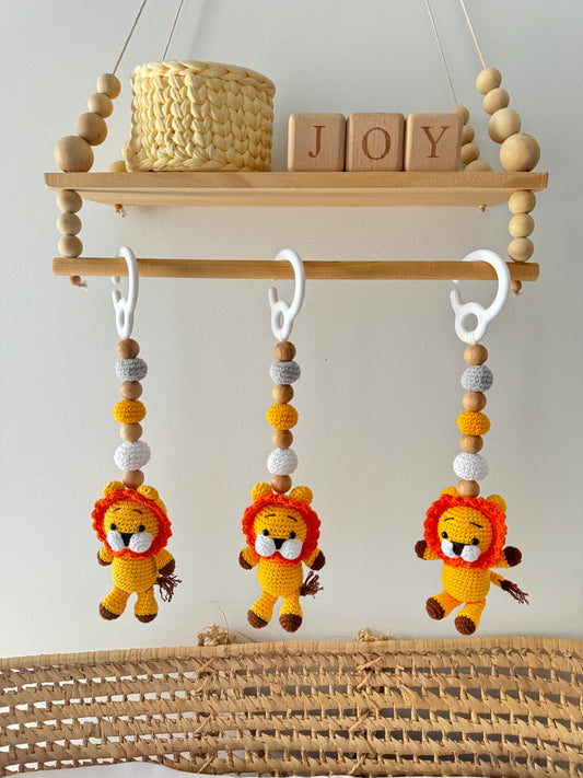 Handmade Pram Toy | Lion