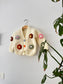 Knitted Flower Cardigan | Cream
