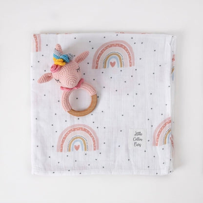 Unicorn and Rainbow Set of 2