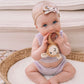 Organic Teething Ring Rattle| Sheep