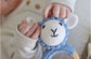 Organic Teething Ring Rattle| Sheep